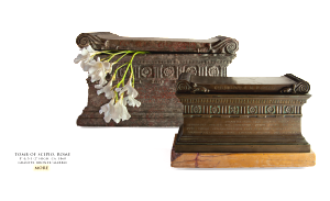 Grand Tour models of Tomb of Scipio