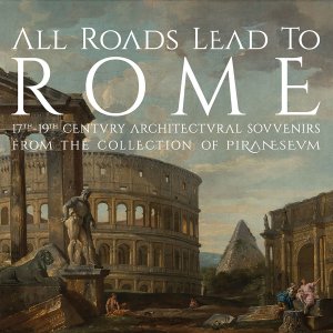 Panini View of the Roman Forum is cover of All Roads Lead to Rome catalog.